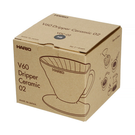 Filtro de Café Hario V60 Cerámica Negro