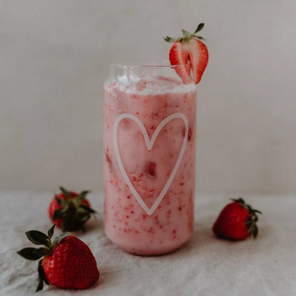 Vaso alto Corazón