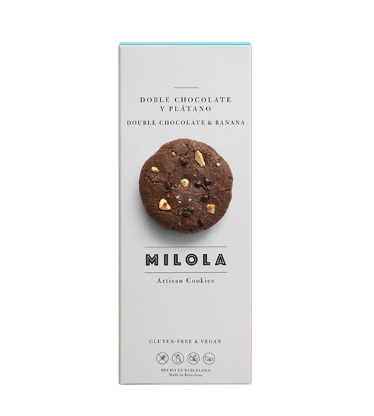 Galletas Doble Chocolate y Plátano Milola