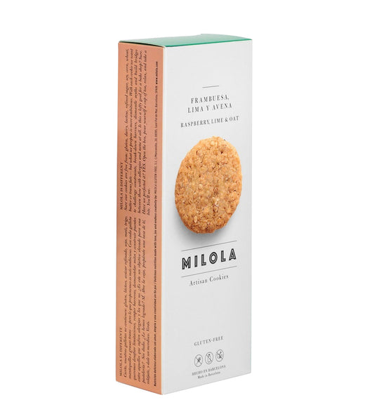 Galletas Frambuesa, Lima y Avena Milola