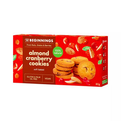 Galletas Sin Gluten y Veganas de Almendras y Arándanos