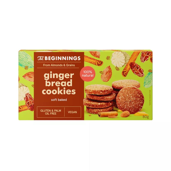 Galletas Sin Gluten y Veganas de Jengibre y Almendras