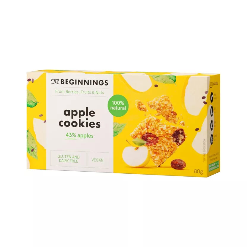 Galletas Sin Gluten y Veganas de Manzana RAW