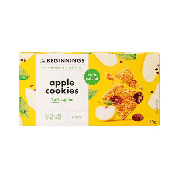 Galletas Sin Gluten y Veganas de Manzana RAW
