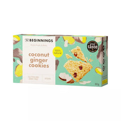Galletas Sin Gluten y Veganas de Coco y Jengibre RAW