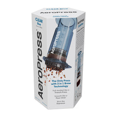 Cafetera Aeropress Clear Blue