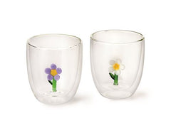Vaso Doble Pared "Flower"