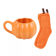 Taza Calabaza con Calcetines 480ml