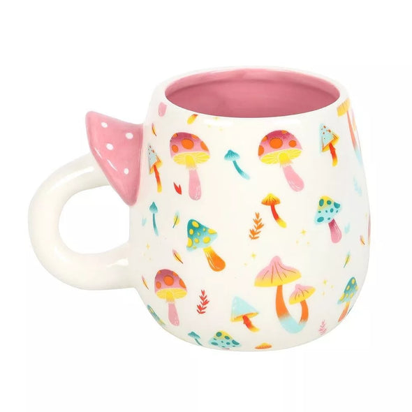 Taza Estampado Otoño Rosa 500ml
