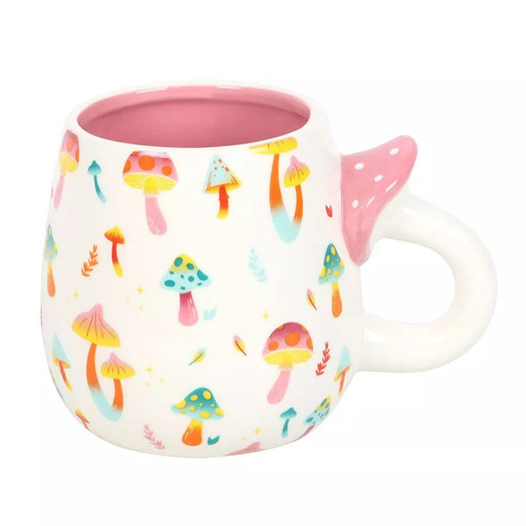 Taza Estampado Otoño Rosa 500ml