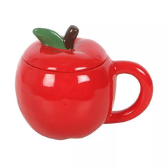 Taza Manzana Roja con tapa 550ml