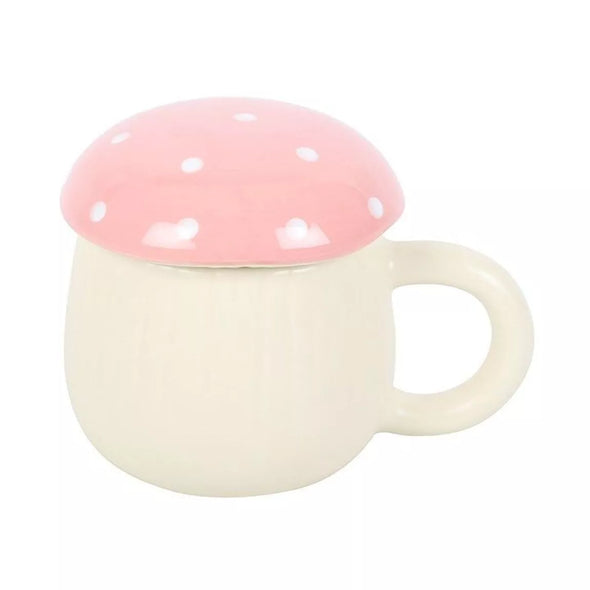 Taza Seta Rosa con tapa 350ml