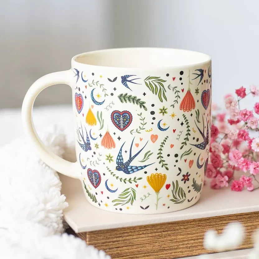 Taza "Midnight Bloom" 350ml