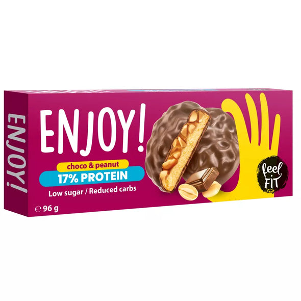 Galletas Proteicas de Cacahuete y Chocolate