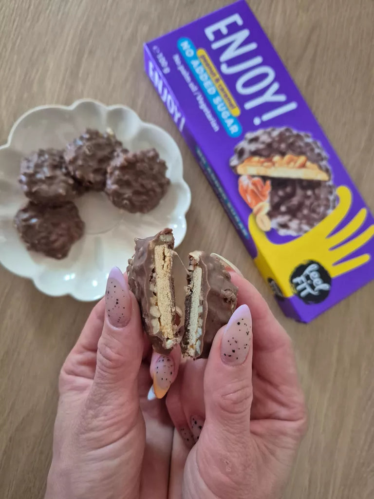 Galletas de Cacahuete y Caramelo Sin Azúcares Añadidos