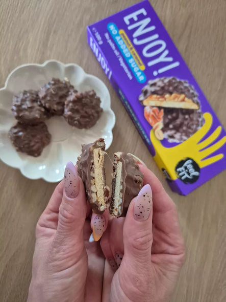 Galletas de Cacahuete y Caramelo Sin Azúcares Añadidos
