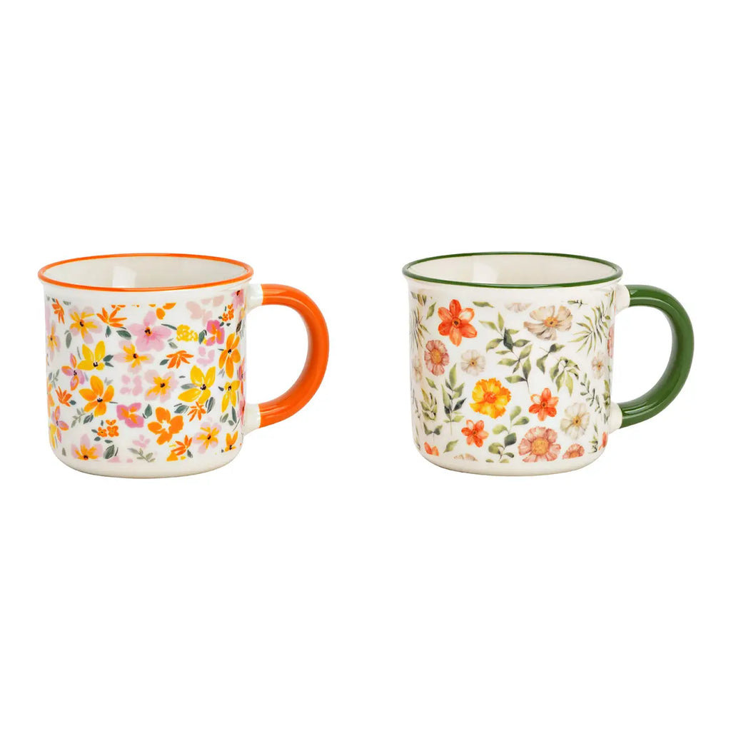Taza "Flores de Otoño"