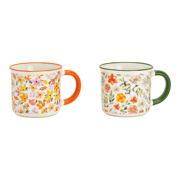 Taza "Flores de Otoño"
