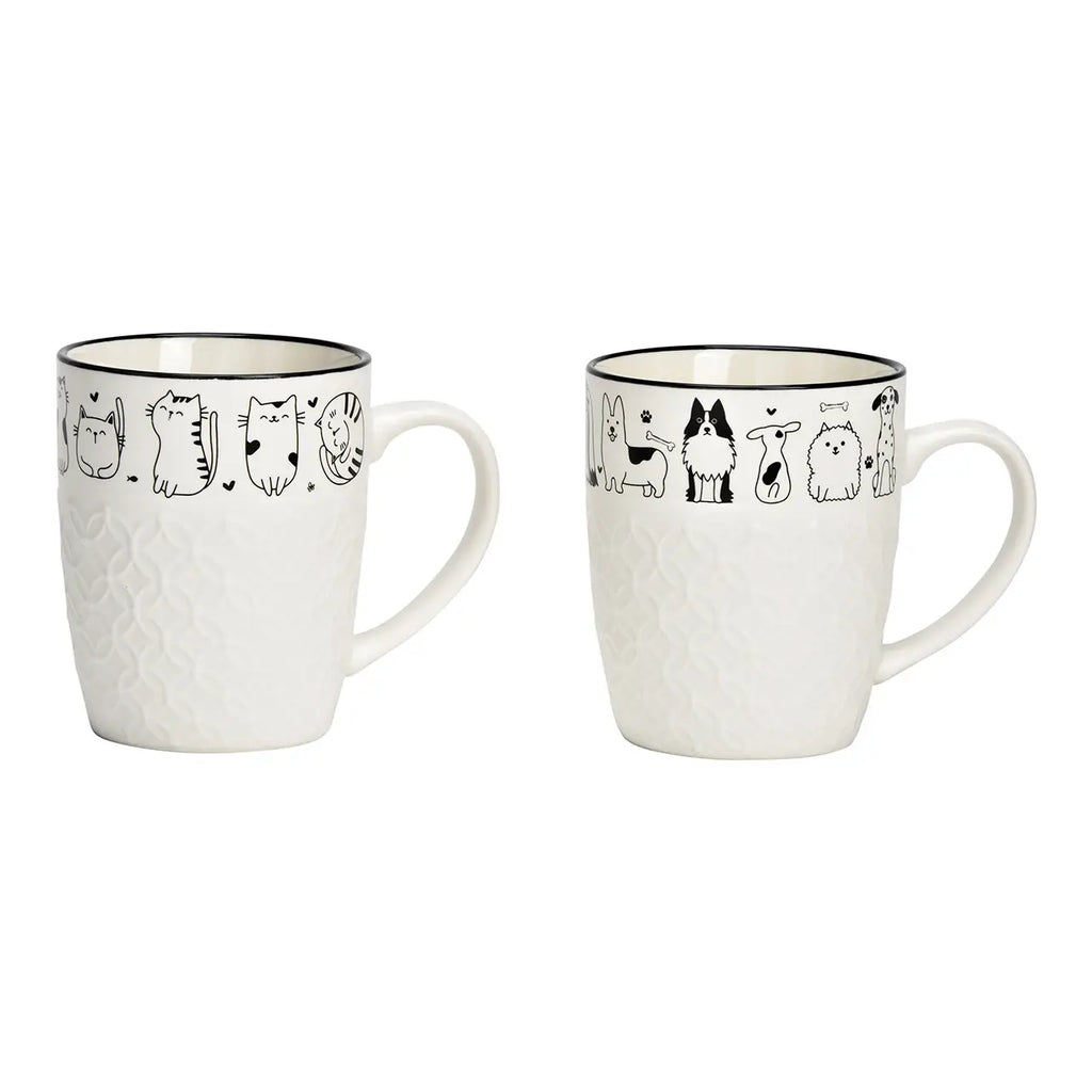 Taza "Perro y Gato"