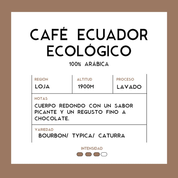 Café Ecuador Ecológico
