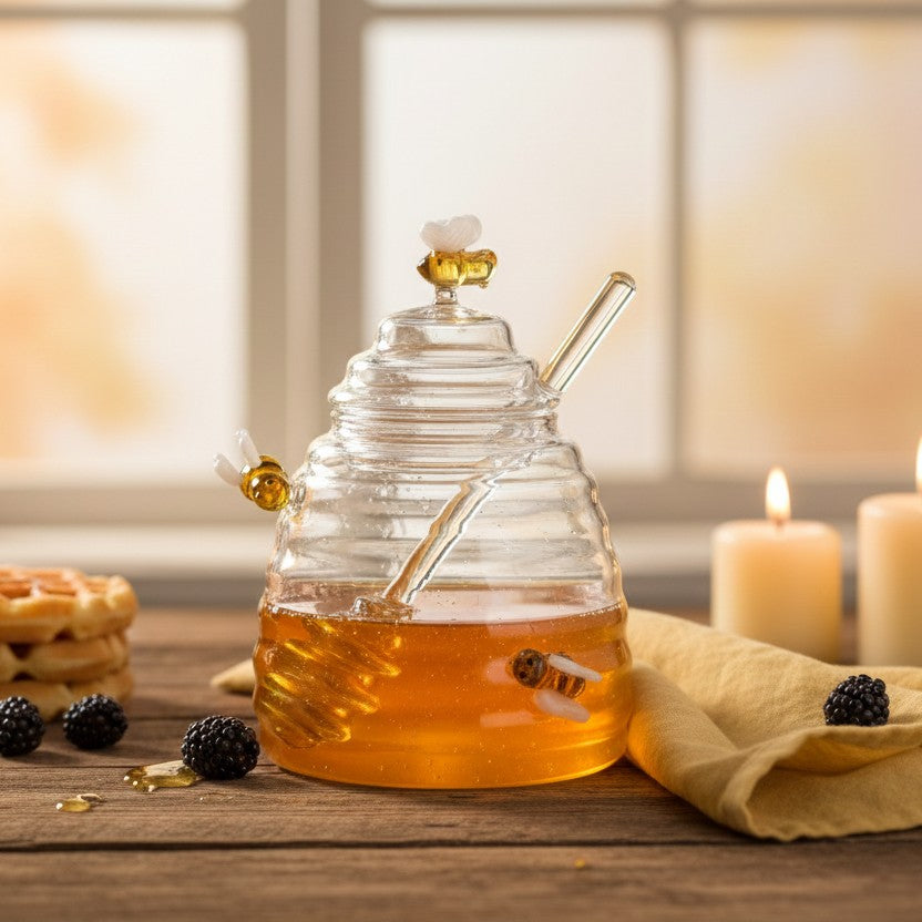 Tarro de Miel de vidrio 500ml