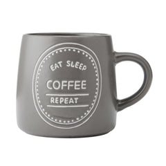 Taza Eat Sleep Coffee Repeat, 400ML