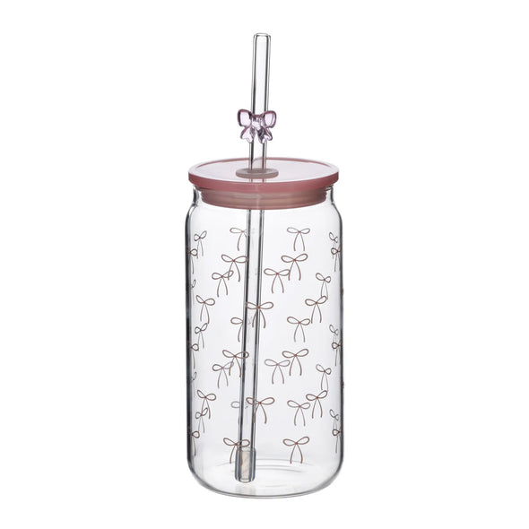 Vaso con Tapa y pajita "Peter Ribbon"