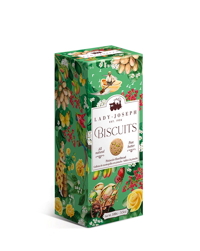 Galletas de Mantequilla y Pistacho