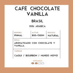 Café Aroma Chocolate y Vainilla