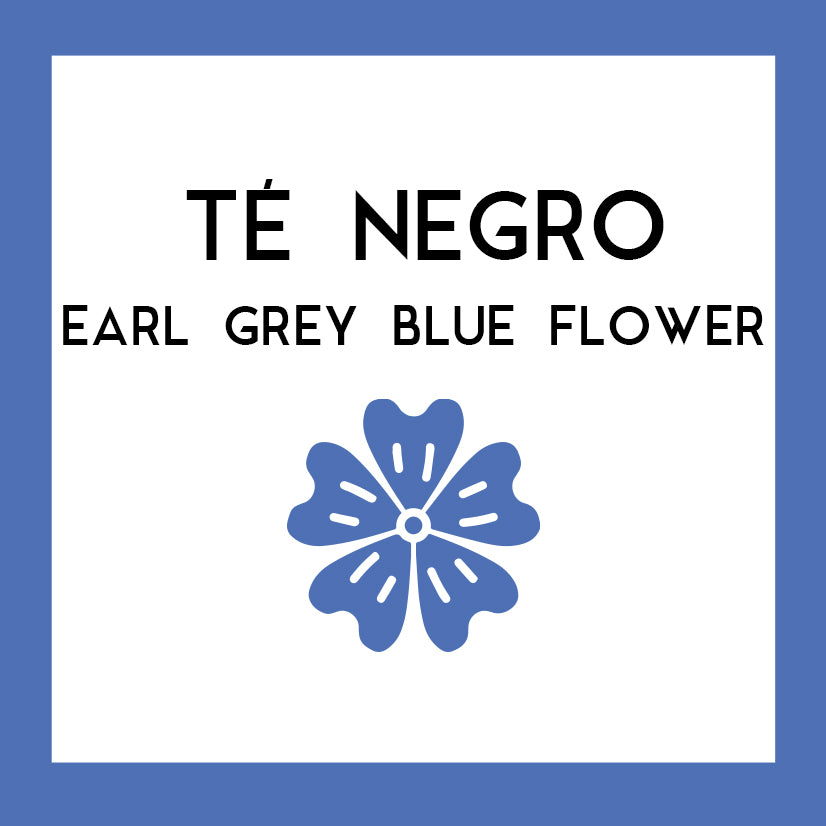 Té Negro Earl Grey Blue Flower