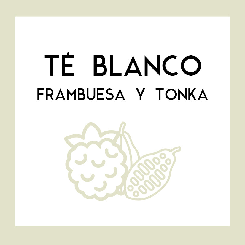 Té blanco de Frambuesa y Tonka