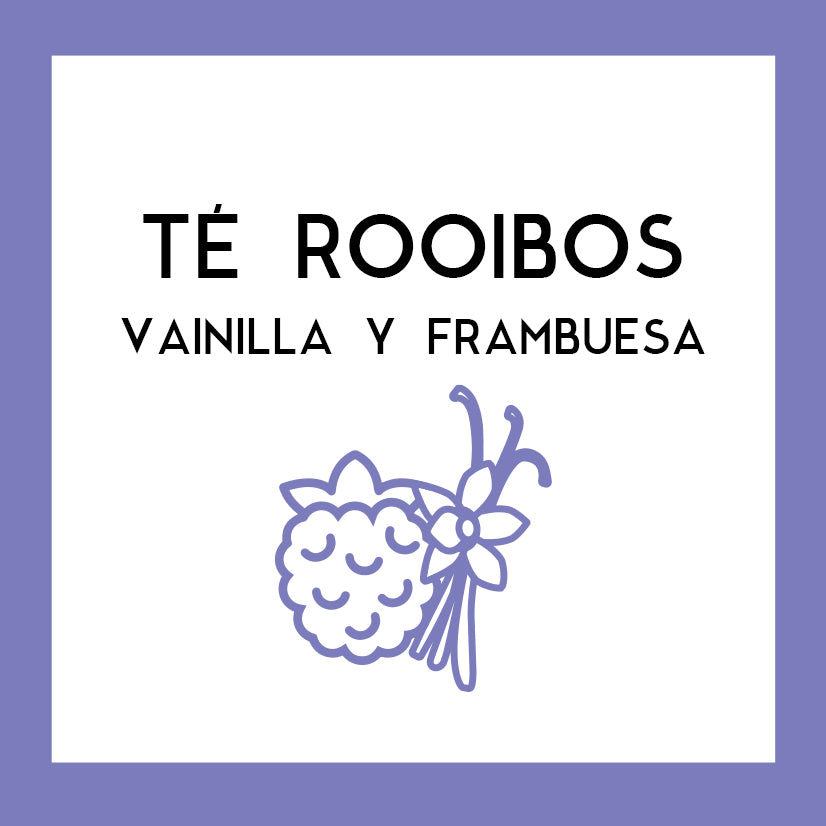 Té Rooibos Vainilla y Frambuesa