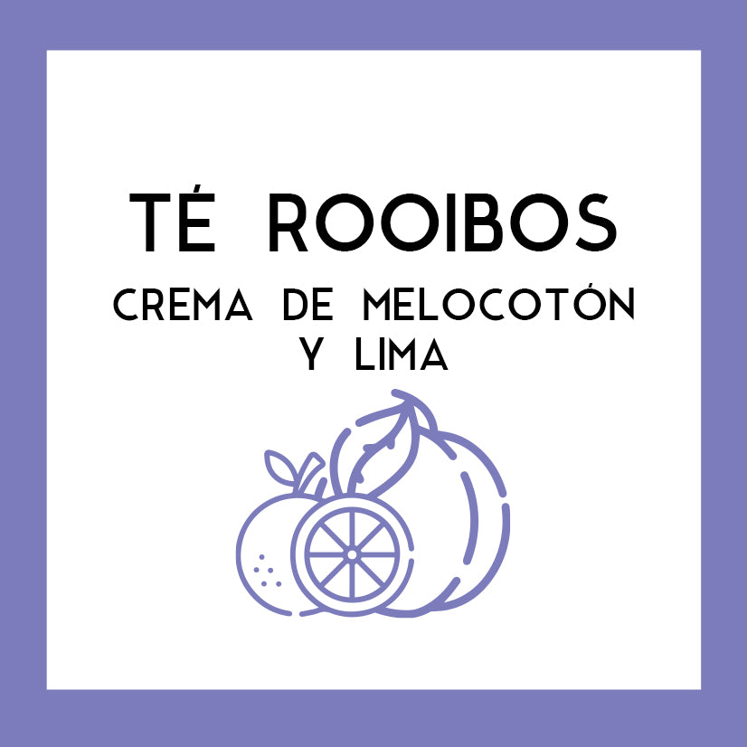 Té Rooibos Crema de Melocotón y Lima
