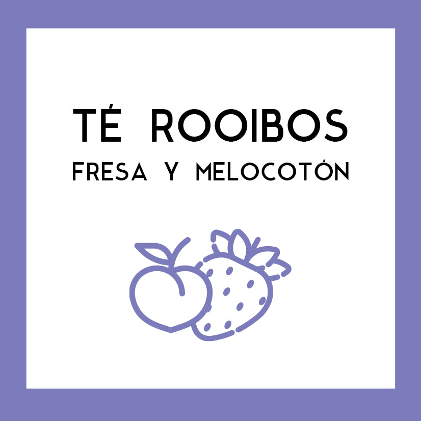 Té Rooibos Fresa y Melocotón