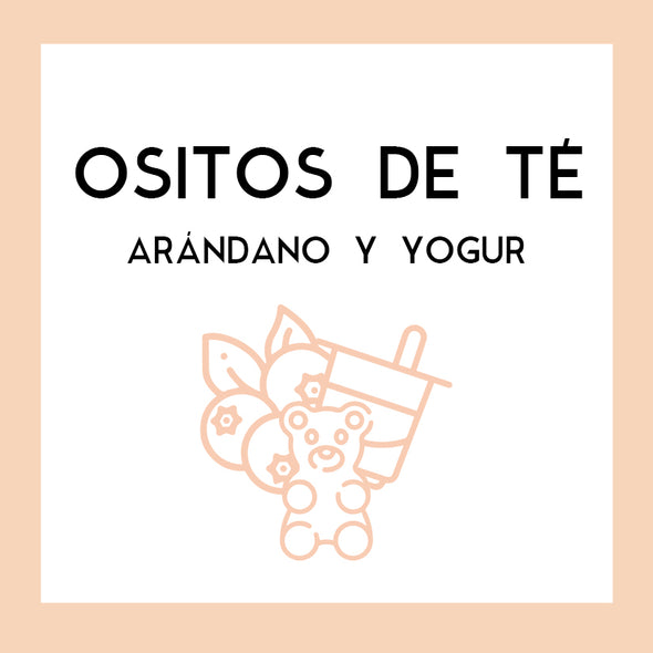 Ositos de Té - Arándano y Yogur - 100g