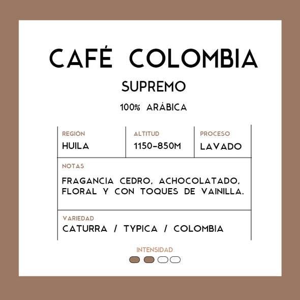 Café Colombia Supremo