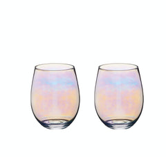 Vaso Iridiscente - Set de Dos -